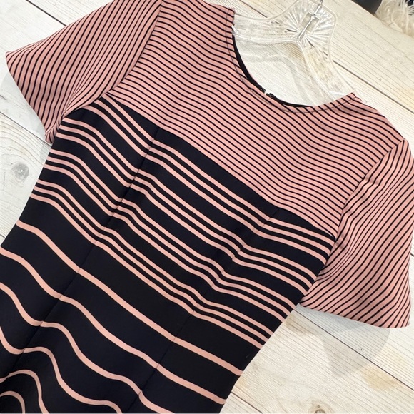 Ann Taylor striped short sleeve dress ❤️ - Picture 7 of 9